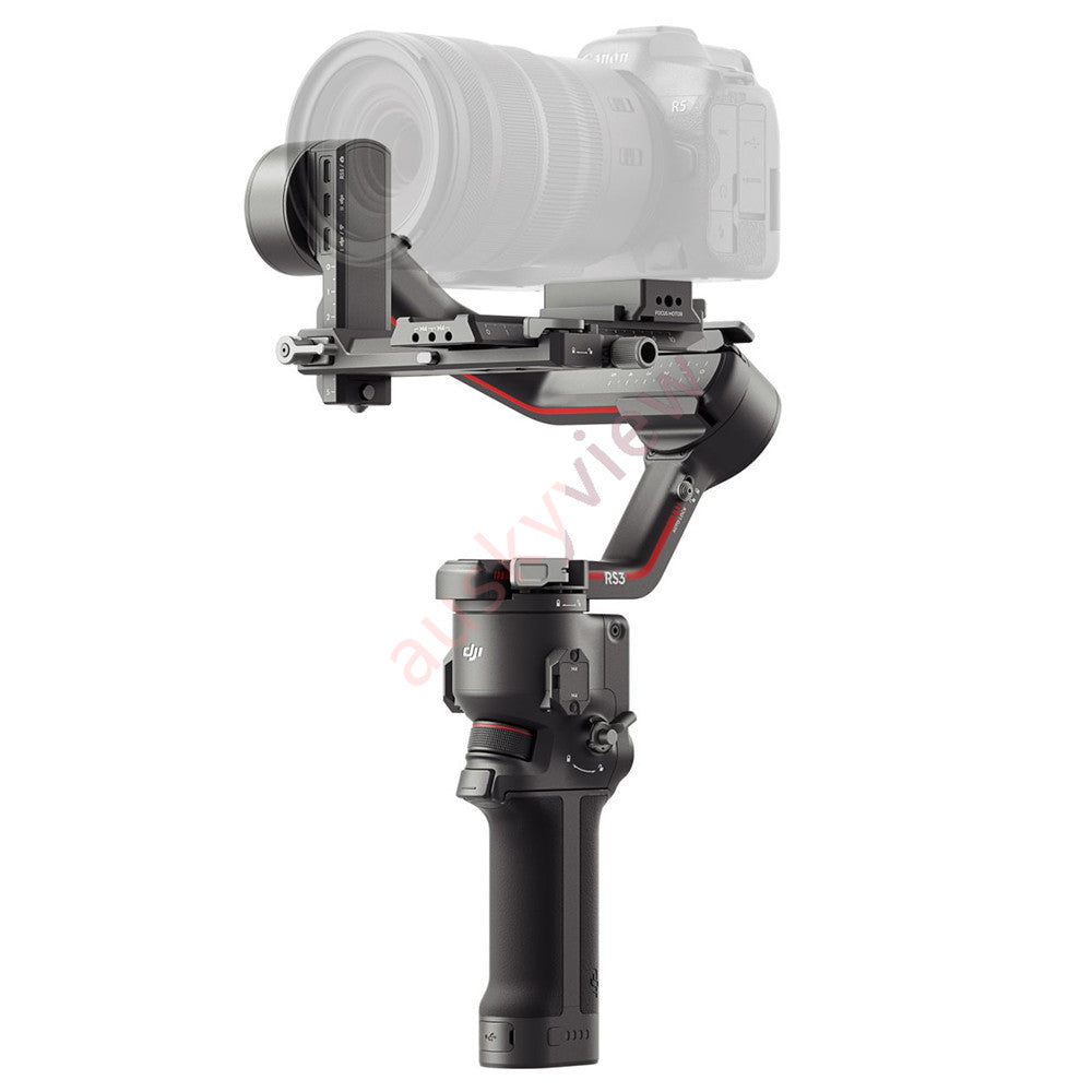DJI RS 3 Gimbal – 3kg Payload, 12h Battery, OLED Touchscreen, Bluetooth Control