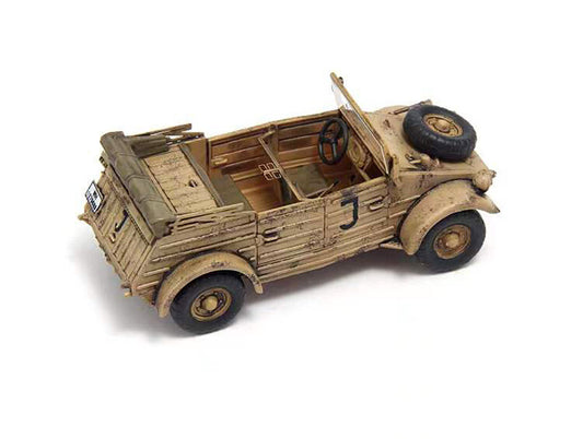 1/72 Tunisia 1943 model of German 82 barrel car 501 heavy armored battalion