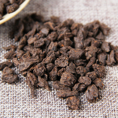 Yunnan Ripe Pu-erh Tea Classic Glutinous Rice Cha Hua Shi Cooked Pu'er Tea 500g