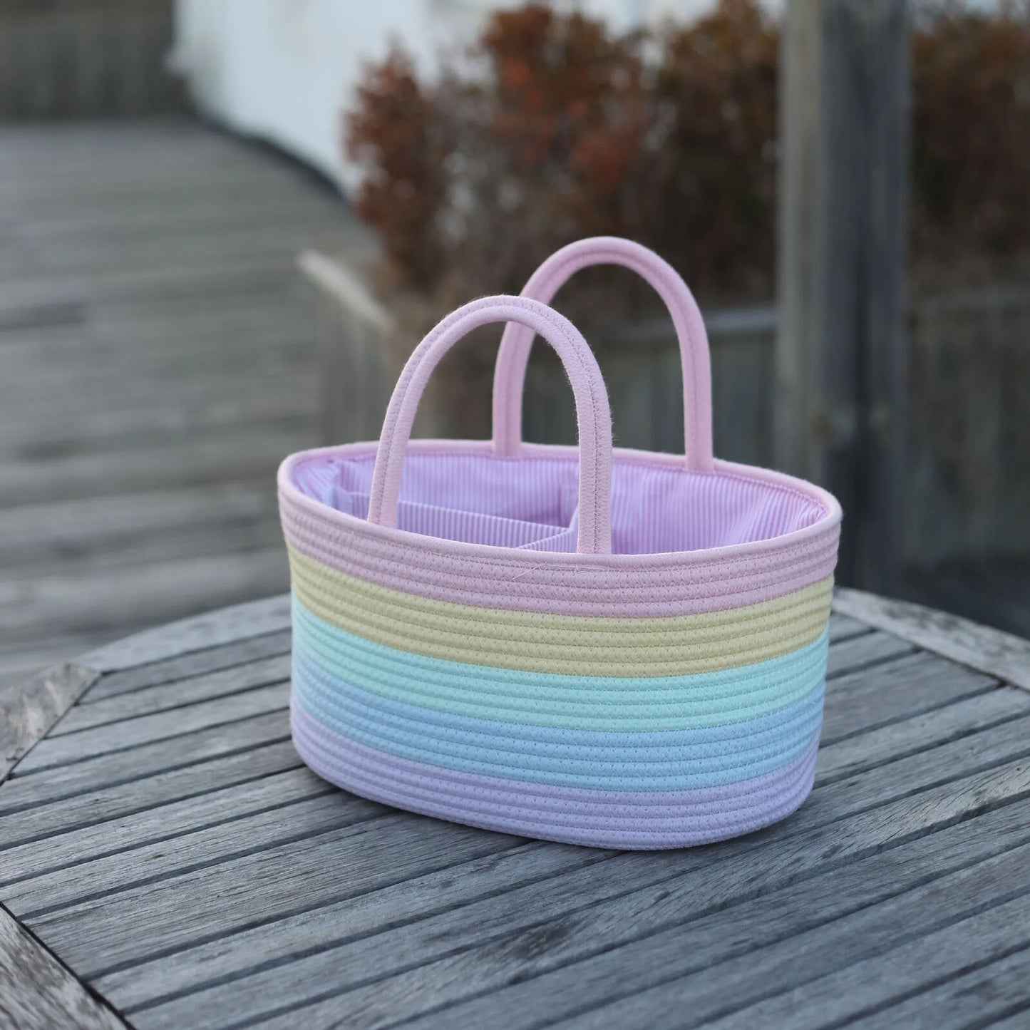 Diaper Bag Rope Baskets Kids Hand Baskets Box Toys Candy Desktop Mommy Bag
