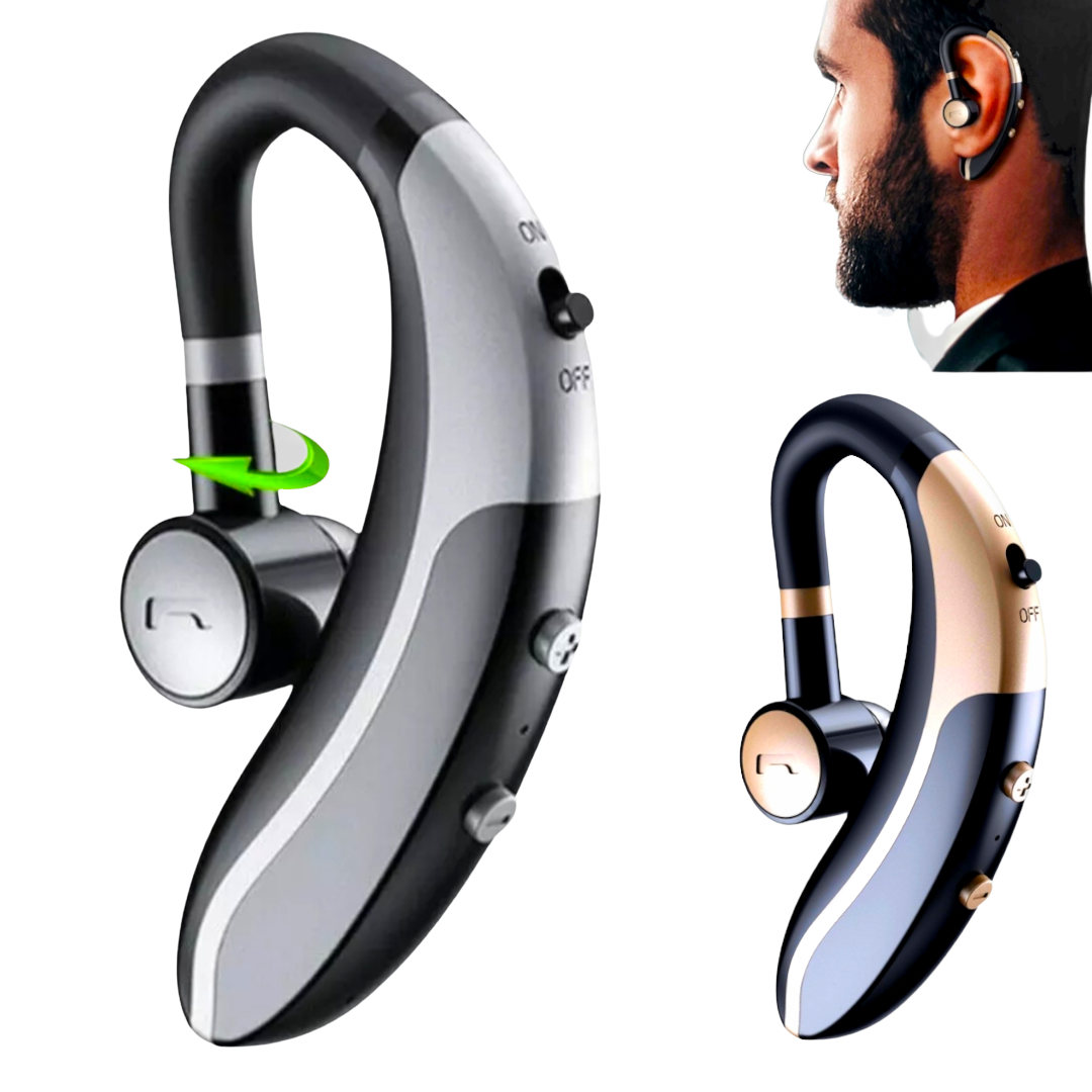 Wireless Bluetooth 5.0 Headset Headphone Earphone Sport Trucker Work Handsfree