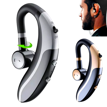 Wireless Bluetooth 5.0 Headset Headphone Earphone Sport Trucker Work Handsfree