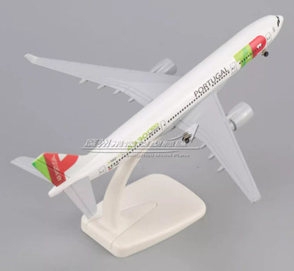 20CM TAP PORTUGAL AIRBUS A330 Passenger Plane Airplane Diecast Aircraft Model
