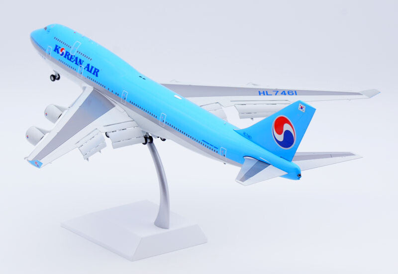 1:200 JC Wings KOREAN AIR BOEING 747-400 Flap Down Plane Diecast Aircraft Model