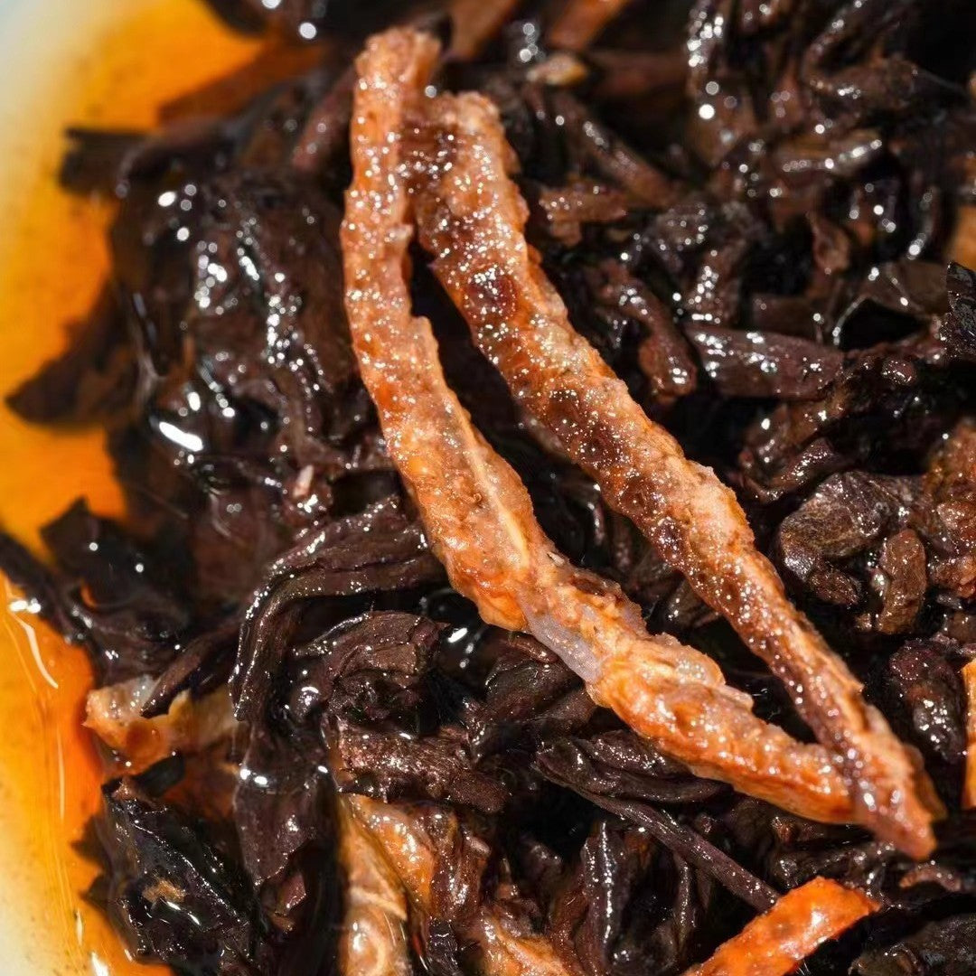 357g Yunnan Tea Pu'er Tea Ripe Tea Tangerine Peel Pu'er Ganpu Tea Qizi Cake Tea