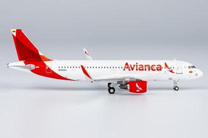 1:400 NGmodels Avianca Airbus A320 Passenger Airplane Diecast Plane Model