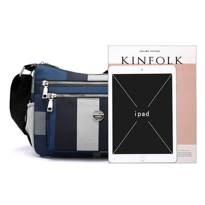 Shoulder Bag Crossbody Handbag Messenger Bags Nylon Waterproof Purse 29*22*10 CM