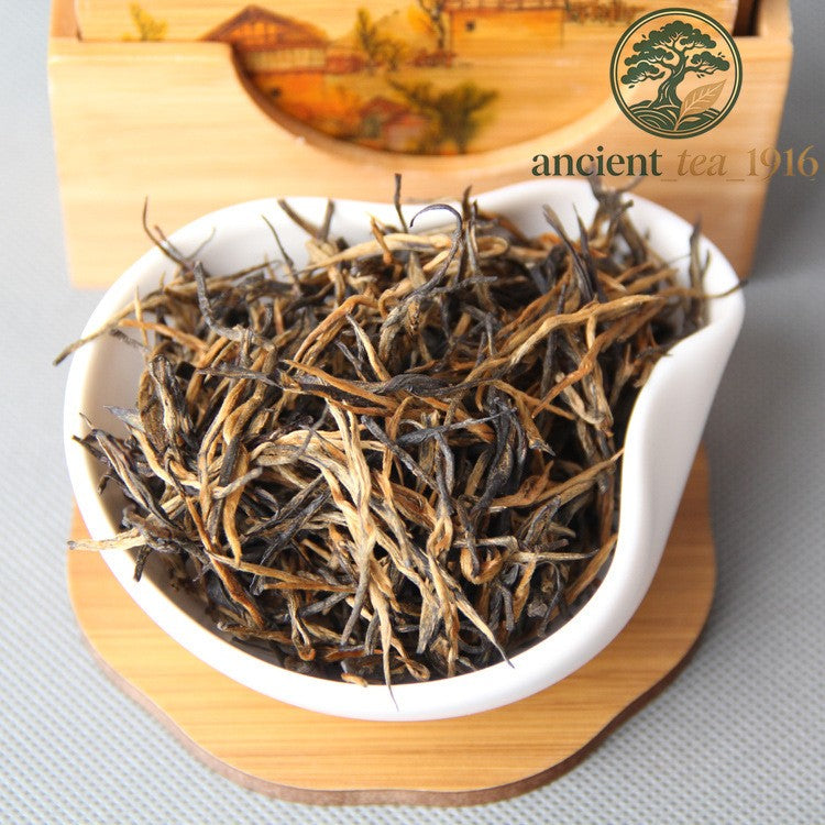500g Yunnan Fengqing Dianhong Tea Single Bud Tea Golden Silk Black Tea