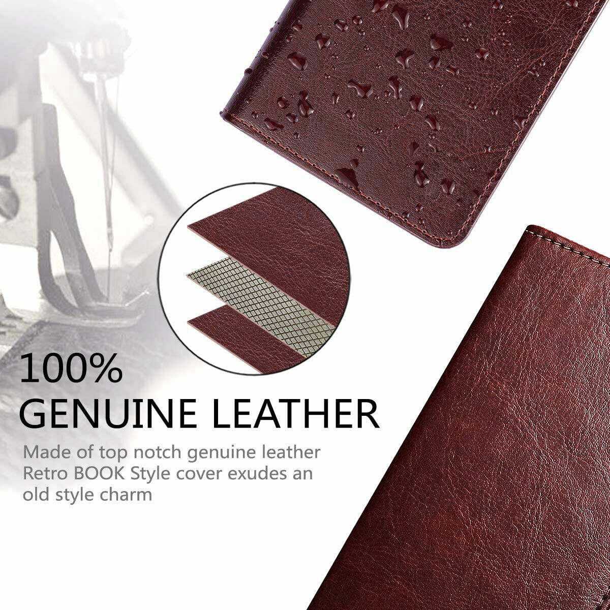 For Samsung Galaxy S20 FE /FE 5G Case, Shockproof Leather Cover + Tempered Glass