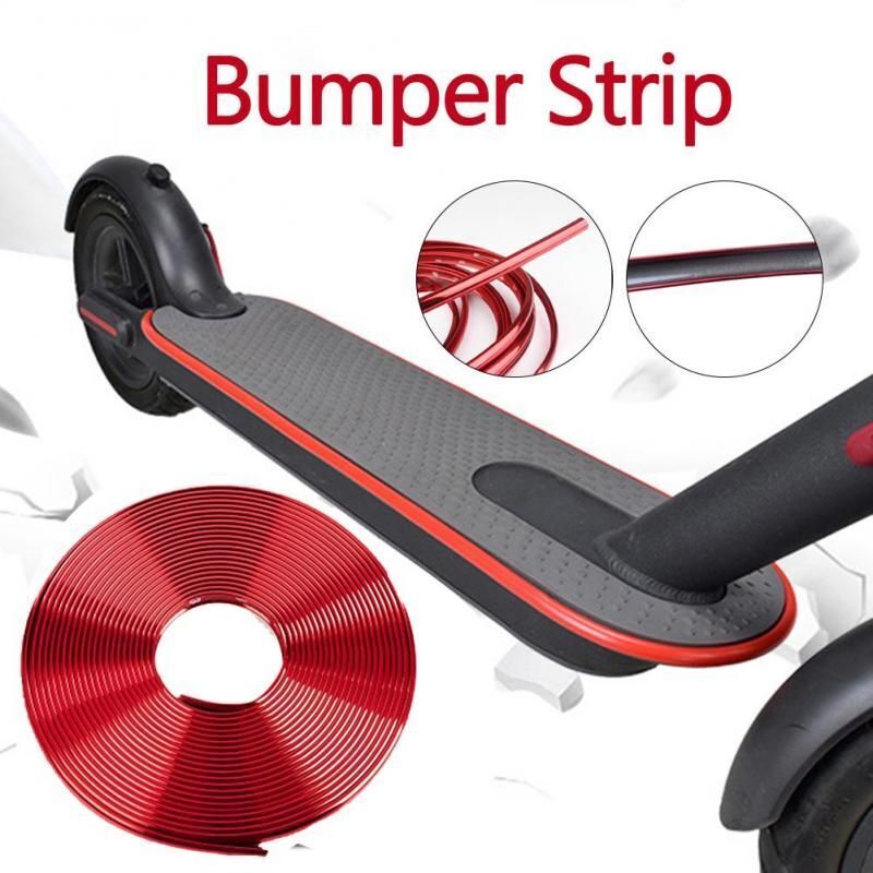 Electric Scooter Bumper Body Strips Protective Sticker Tape 2m*0.8 cm/ 8m*0.8 cm