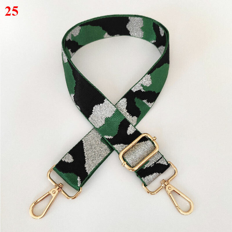Camouflage Print Bag Shoulder Strap Handbag Replacement Adjustable Belt Handle ⊰