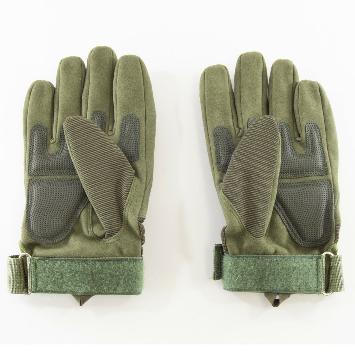 Size Medium Tactical Paintball Gloves with Knuckle Protection (Foliage Green)