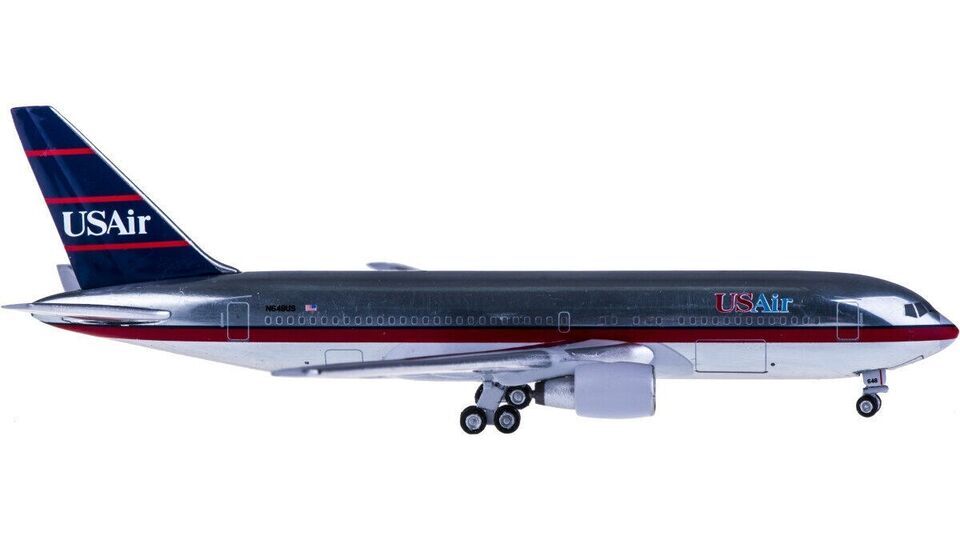 1:400 Aeroclassics US AIR BOEING 767-200 Passenger Airplane Diecast Plane Model