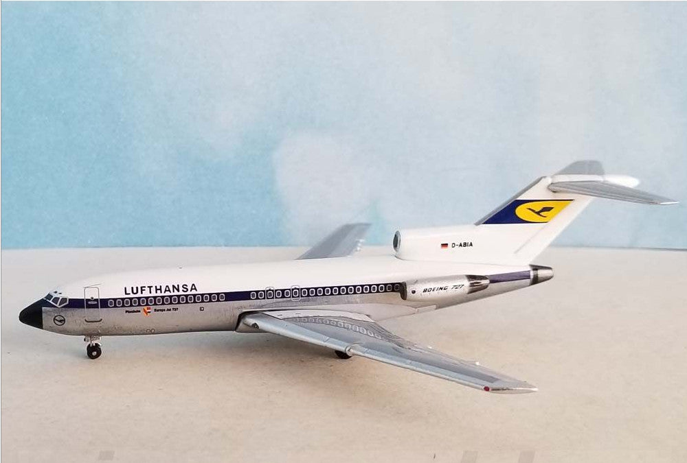 1:400 AeroClassics Lufthansa Boeing 727-100 D-ABIA Airplane Diecast Model