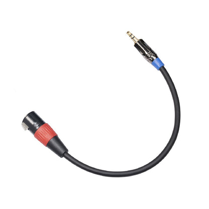 3.5mm TRS Male to 3Pin XLR Female Cable Dual Layer Shielded Mic Audio Cable