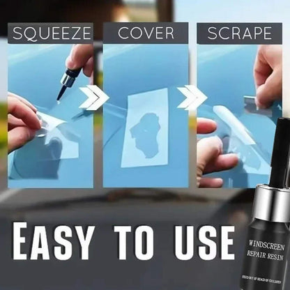Car Windshield Crack Repair Kit – Fast Scratch Fix