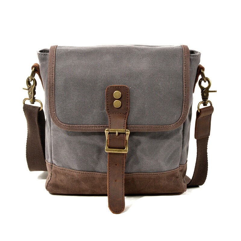 Mens Medieval Crossbody Canvas Bag Shoulder Bag Leisure Package Outdoor Travel