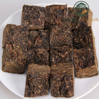 250g 2016 Anhua Dark Tea Instant Hei Cha Mini Brick Fu Zhuan Golden Flower Tea