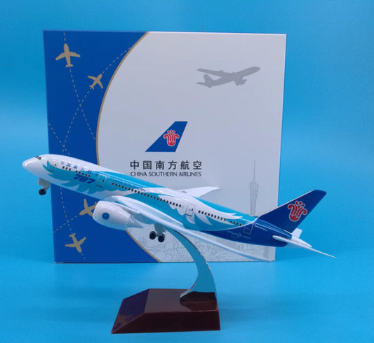 20CM CHINA SOUTHERN BOEING 787 Passenger Aircraft Plane Diecast Airplane Model