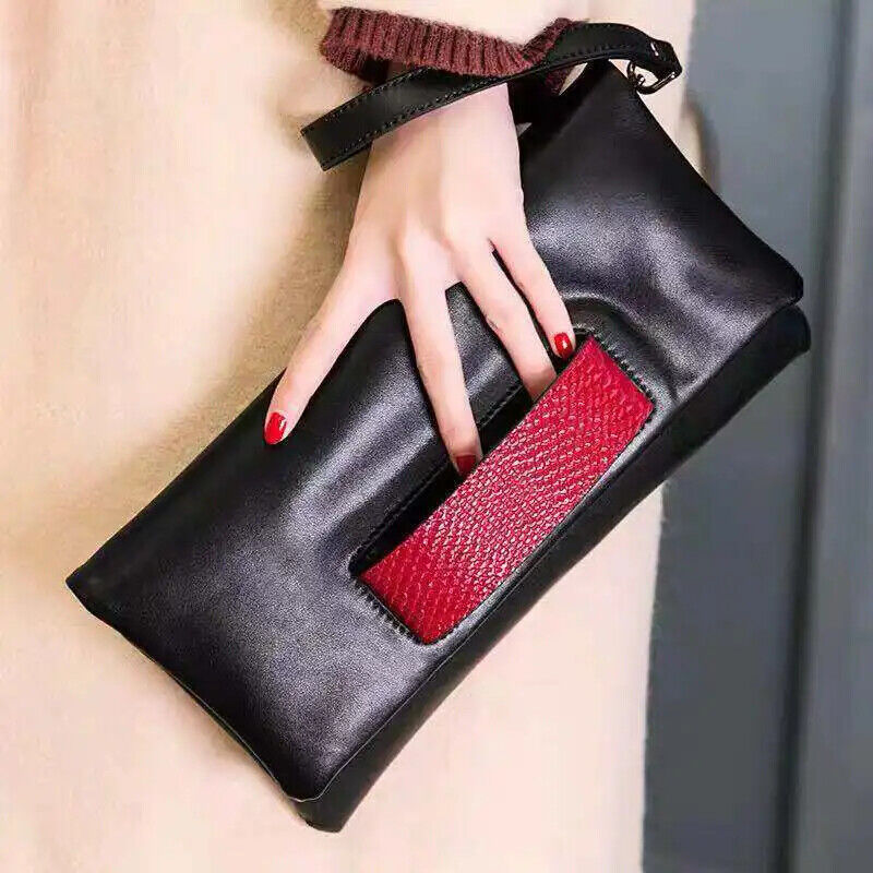 Popular Genuine Bag Handheld Bag Small Envelope Purse Shoulder Bag
