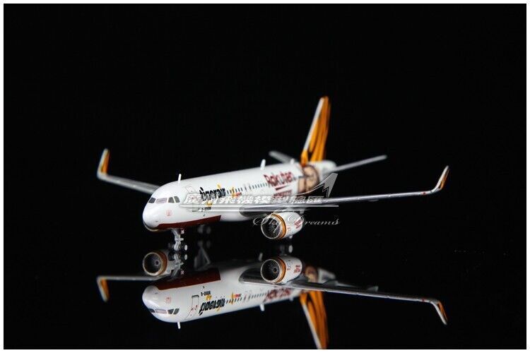 1:400 JC Wings Tigerair AIRBUS A320 Passenger Airplane Diecast Aircraft Model