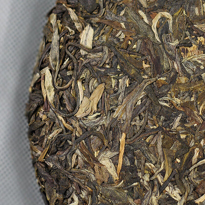 357g Tea Cake Old Banzhang Pu'er Tea Raw Tea Cake Healthy Drink