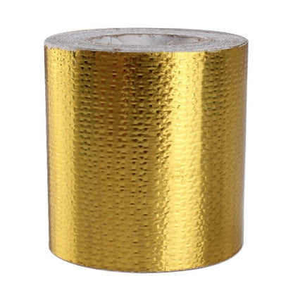 Thermal Barrier Tape Aluminum Foil Heat Shielding Reflective Adhesives 5-10Mx5cm