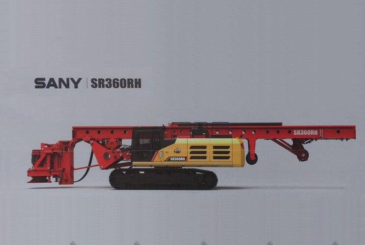 1:35 SANY SR360RH Rotary Drilling Rig Construction Equipment Diecast Model