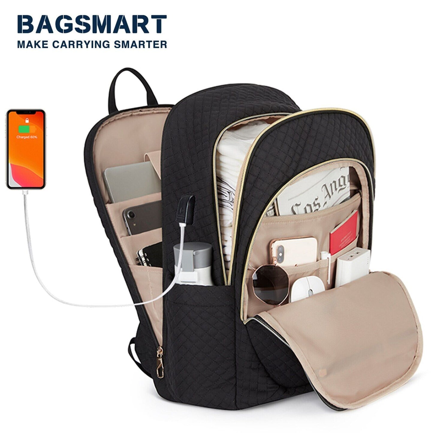 Backpacks Women College School Bag Travel Laptop Computer Backpack