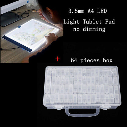 64/128/256 Pcs/Set Bottles Diamond Painting Tools Accessories Storage Containers