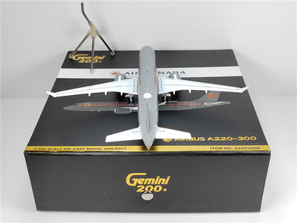 1:200 Geminijets AIR CANADA AIRBUS A220-300 Airplane Diecast Aircraft Model