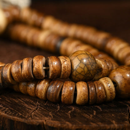 108 Beads Bracelet Tibetan Prayer Beads Handmade Buddhist Jewelry