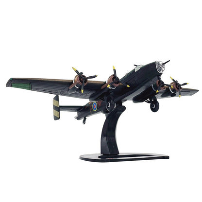 16cm Diecast 1/144 WWII For Handley Page Halifax B.Mk III Bomber Model Toy Gift