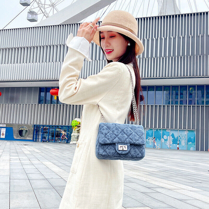 Women's Bags New Chain Bag Hundred Love Locking Shoulder Crossbody Bag