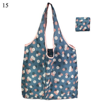 New Reusable Foldable Ladies Shopping Bag Eco Tote Handbag Fold Away Bag