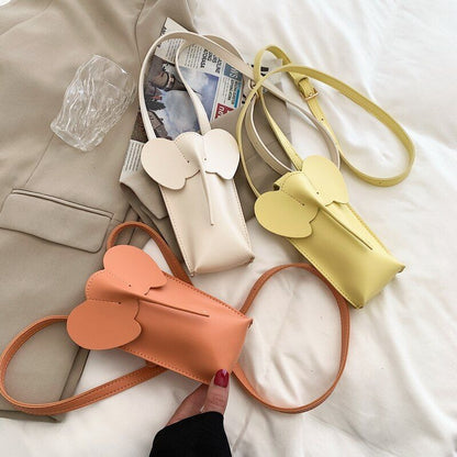 Shoulder Bags Handbag Synthetic Leather Crossbody Bag Elephant Bag Shopper Purse