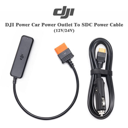 DJI Power Car Power Outlet to SDC Power Cable (12V/24V) For Power 2000/1000/500