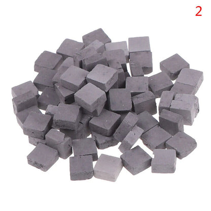 Simulation Brick 50-120Pcs Clay DIY Building Scenery Dollhouse Mini Landscape