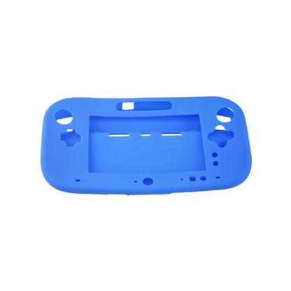 Blue Silicone Cover Protective Case Shell For Wii U Gamepad Wireless Controller;