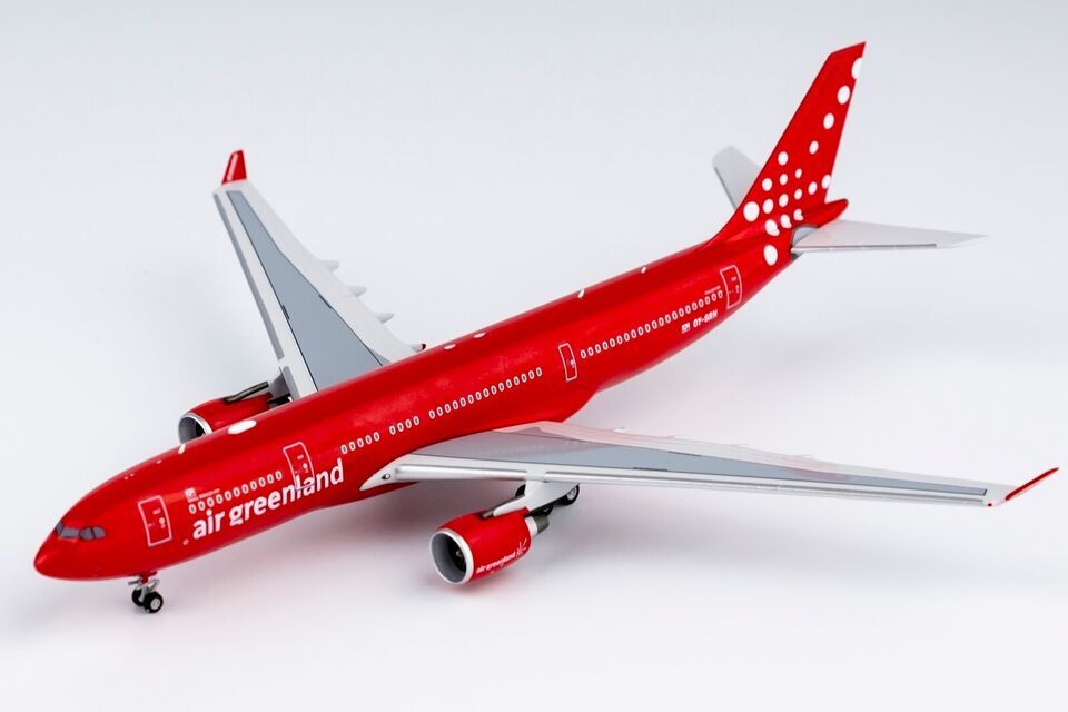 1:400 NG Model Air Greenland AIRBUS A330-200 Passenger Airplane Diecast Model