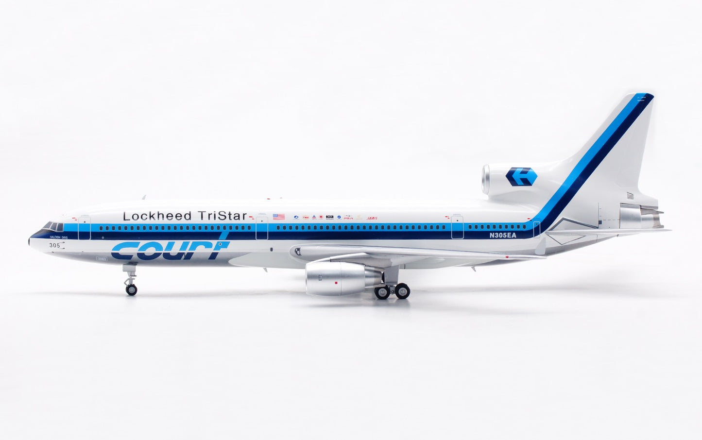 1:200 InFlight Lockheed TriStar L-1011 N305EA Airplane Diecast Aircraft Model