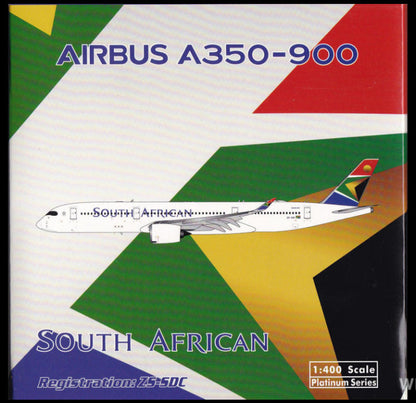1:400 Phoenix SOUTH AFRICAN AIRBUS A350-900 Passenger Airplane Diecast Model