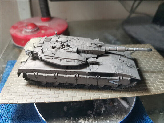 Homemade 1/72 Israeli Merkava 3D Main Battle Tank Finished Model Ornament