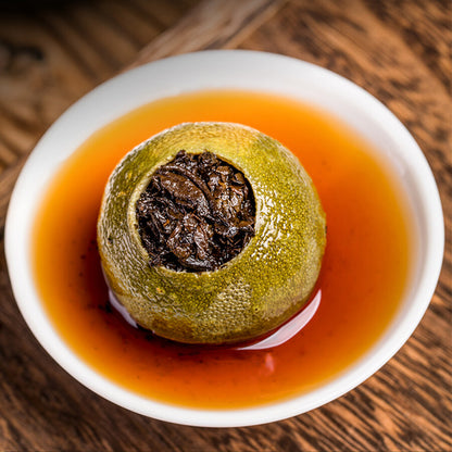 2016 Guangdong Xinhui Mandarine Yunnan Pu'er Ripe Tea Mandarine Shu Pu-erh Tea
