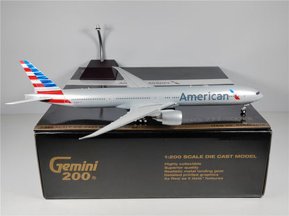 1:200 Geminijets American BOEING B777-300ER Airplane Diecast Aircraft Model