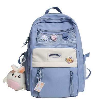 Women Backpack College Schoolbag Teenage Girls Travel Backpack Bookbag