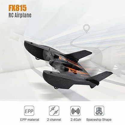 FX815 2.4G 2CH Spaceship Shape RC Airplane Drone Model Aircraft Glider RTF UAV