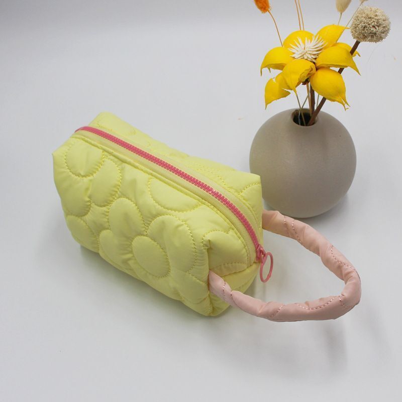 Cosmetic Bag Makeup Case Travel Toiletry Bag Tote Shoulder Purse Polyester 1 PC