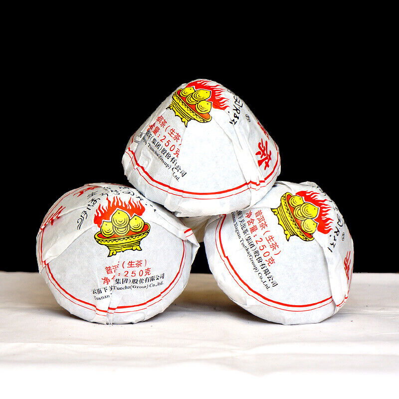 Yunnan Jin Cha * 2019 Xiaguan Baoyan Toucha Raw Mushroom Tuo Puerh Puer Tea 250g