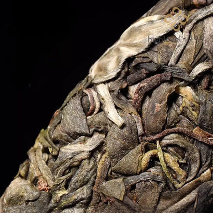 357g Raw Pu'er Tea Cake Qingbing Menhai Ancient Tree Yunnan Premium Tea